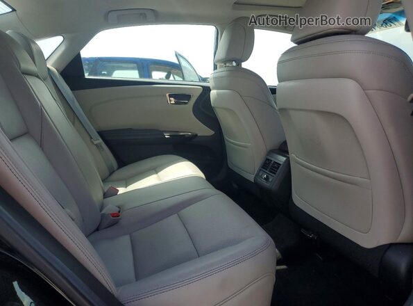 4T1BK1EBXGU221638 2016 TOYOTA AVALON Black Вид задніх сидінь