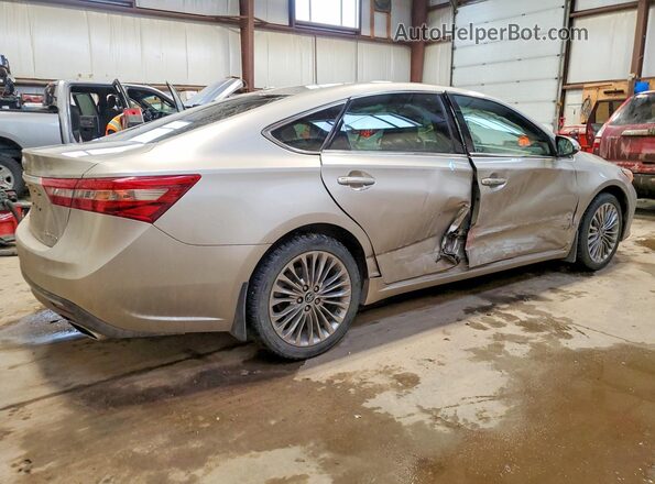 4T1BK1EBXGU221803 2016 TOYOTA AVALON Gold Задня права чверть