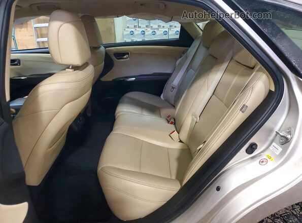 4T1BK1EBXGU221803 2016 TOYOTA AVALON Gold Вид задніх сидінь