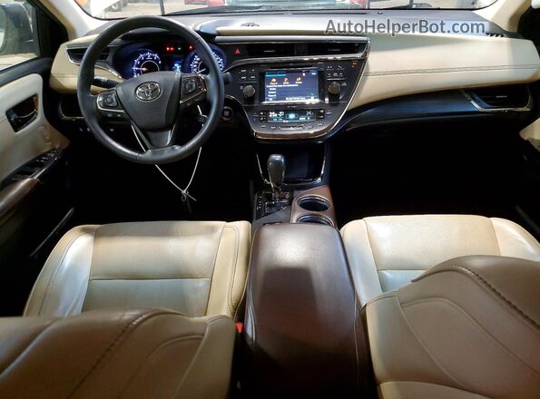 4T1BK1EBXGU221803 2016 TOYOTA AVALON Gold Вид панелі приладів