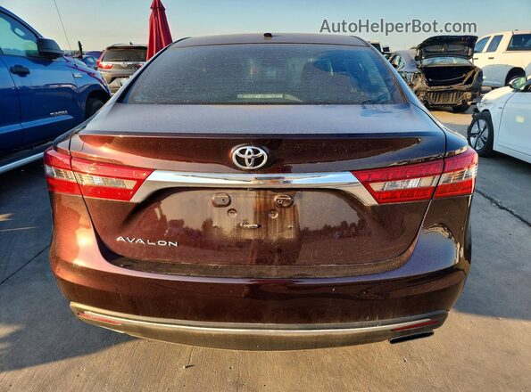4T1BK1EBXGU235670 2016 TOYOTA AVALON Purple Widok z tyłu