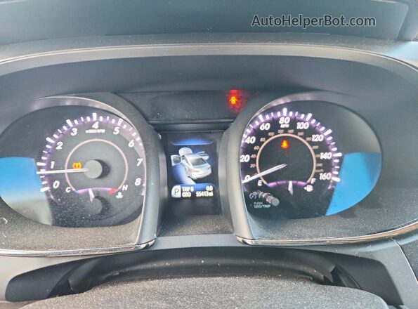 4T1BK1EBXGU235670 2016 TOYOTA AVALON Purple Widok zestawu wskaźników