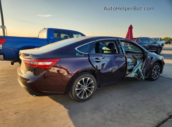4T1BK1EBXGU235670 2016 TOYOTA AVALON Purple Tył prawy