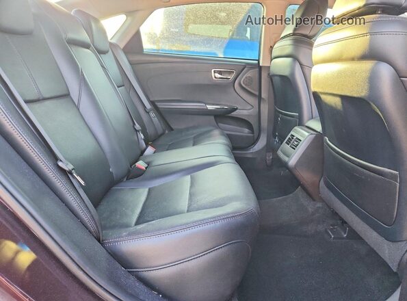 4T1BK1EBXGU235670 2016 TOYOTA AVALON Purple Widok tylnych siedzeń