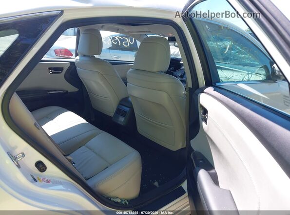 4T1BK1EBXGU242408 2016 TOYOTA AVALON White VIN კოდის სტიკერის ხედი