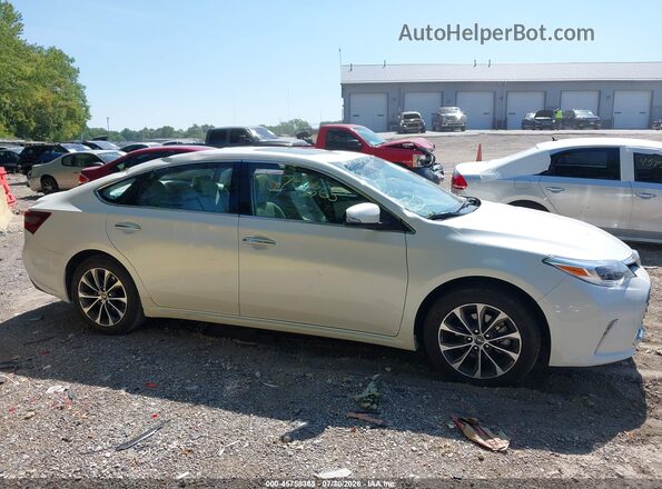 4T1BK1EBXGU242408 2016 TOYOTA AVALON White უკანა სალონის ხედი