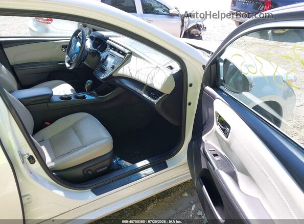 4T1BK1EBXGU242408 2016 TOYOTA AVALON White წინა სალონის ხედი