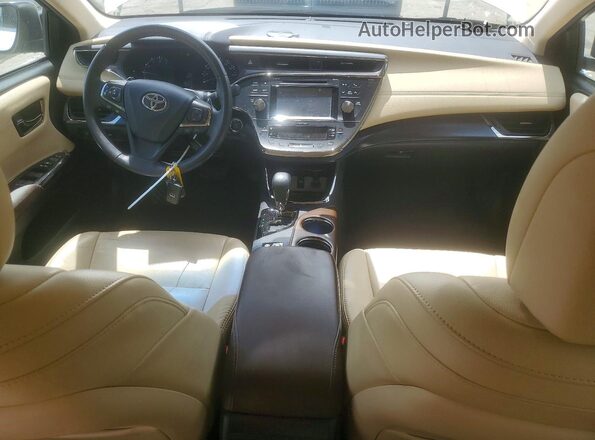4T1BK1EBXHU251059 2017 TOYOTA AVALON White Dashboard view
