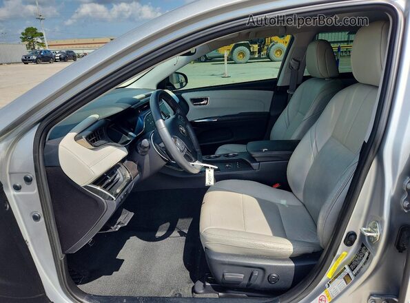 4T1BK1EBXJU277263 2018 TOYOTA AVALON Silver წინა სალონის ხედი