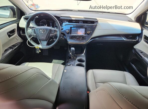 4T1BK1EBXJU277263 2018 TOYOTA AVALON Silver წინა პანელის ხედი