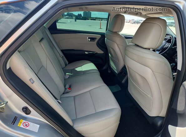 4T1BK1EBXJU277263 2018 TOYOTA AVALON Silver უკანა სავარძლების ხედი