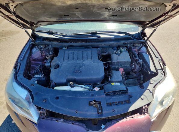 4T1BK1EBXJU284178 2018 TOYOTA AVALON Burgundy უკანა სალონის ხედი
