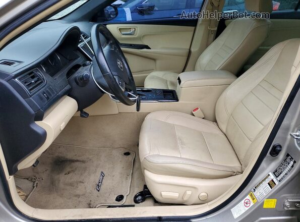 4T1BK1FK3GU030383 2016 TOYOTA CAMRY Beige Front interior view