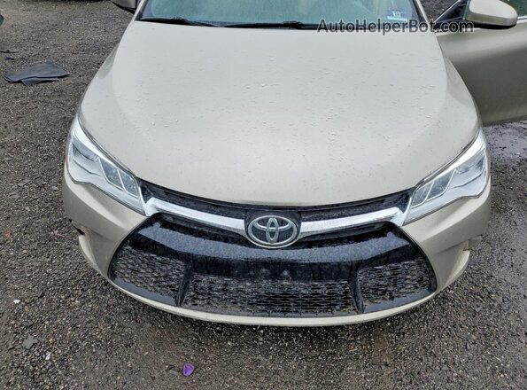 4T1BK1FK3GU030383 2016 TOYOTA CAMRY Beige Rear interior view