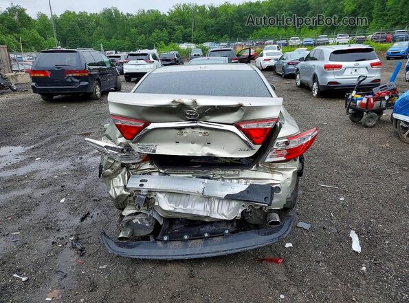 4T1BK1FK3GU030383 2016 TOYOTA CAMRY Beige Rear view
