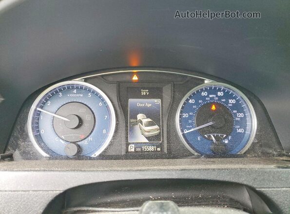 4T1BK1FK3GU030383 2016 TOYOTA CAMRY Beige Instrument cluster view