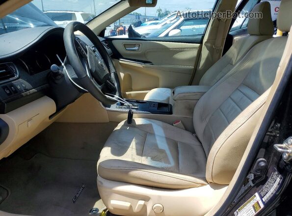 4T1BK1FKXGU577005 2016 TOYOTA CAMRY Black Вид салону спереду