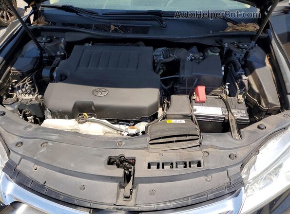 4T1BK1FKXGU577005 2016 TOYOTA CAMRY Black Вид задньої частини салону