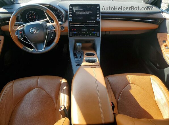 4T1BZ1FB0KU014615 2019 TOYOTA AVALON Черный Вид панели приборов