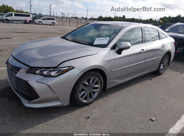 4T1BZ1FB0KU025498 2019 TOYOTA AVALON Silver წინა მარცხენა ხედი სამი მეოთხედიდან