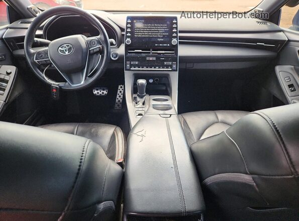 4T1BZ1FB3KU009862 2019 TOYOTA AVALON Серебряный Вид панели приборов