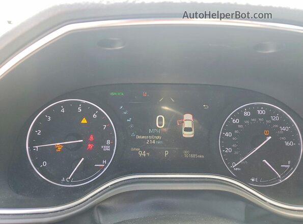 4T1BZ1FB3KU030937 2019 TOYOTA AVALON Gray Instrument cluster view