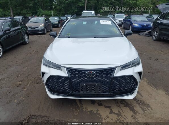 4T1BZ1FB3KU035121 2019 TOYOTA AVALON White Widok zestawu wskaźników