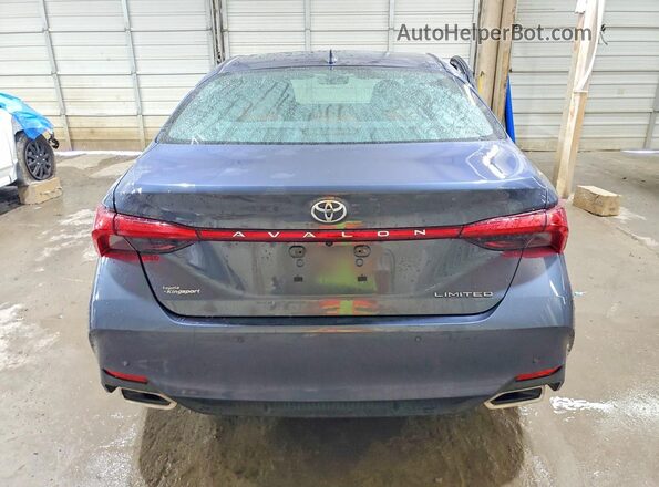 4T1BZ1FB4KU023074 2019 TOYOTA AVALON Blue Rear view