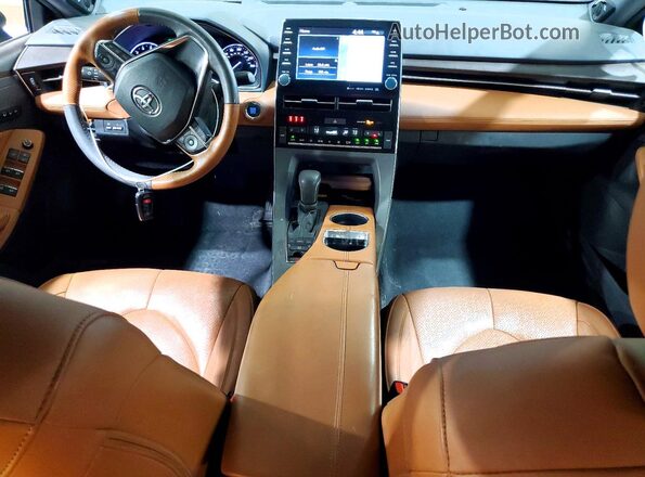4T1BZ1FB4KU023074 2019 TOYOTA AVALON Blue Dashboard view