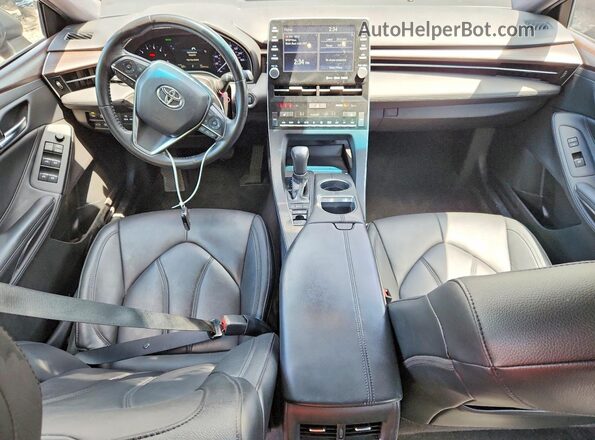 4T1BZ1FB4KU029635 2019 TOYOTA AVALON Black Առջևի վահանակի տեսք