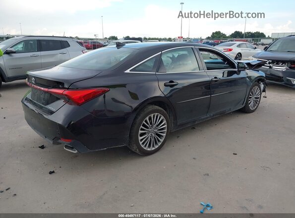4T1BZ1FB6KU025375 2019 TOYOTA AVALON Черный Задняя правая четверть