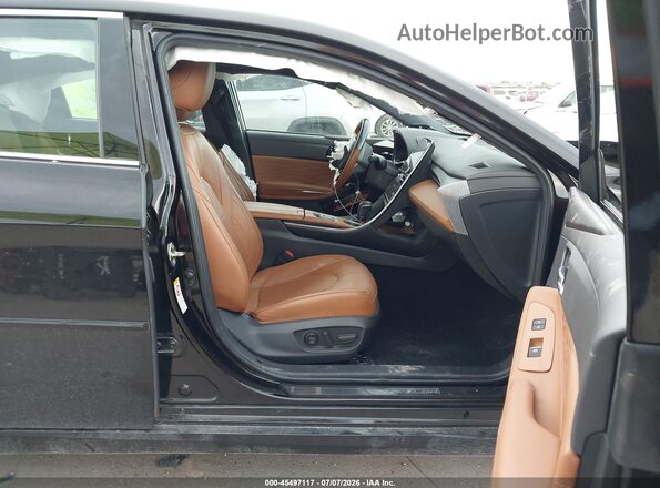 4T1BZ1FB6KU025375 2019 TOYOTA AVALON Черный Вид салона спереди