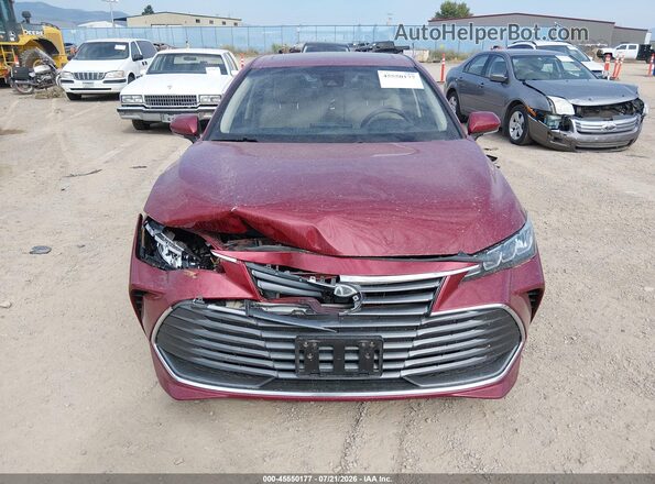 4T1BZ1FB8KU021506 2019 TOYOTA AVALON Красный Вид задней части салона