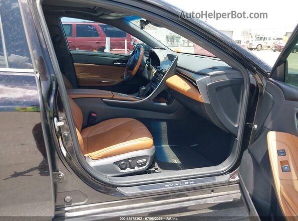 4T1BZ1FB8KU030738 2019 TOYOTA AVALON Бордовый Вид салона спереди