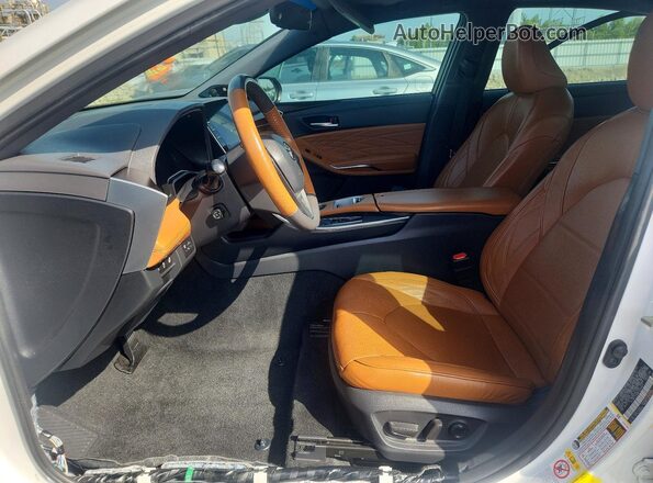 4T1BZ1FB9KU032921 2019 TOYOTA AVALON Белый Вид салона спереди