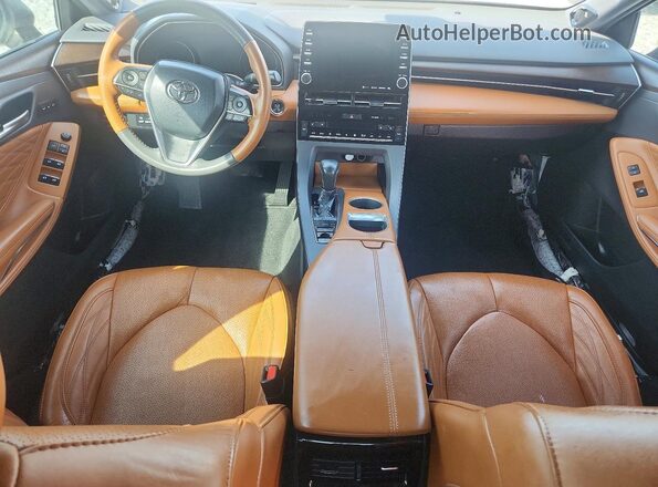 4T1BZ1FB9KU032921 2019 TOYOTA AVALON Белый Вид панели приборов