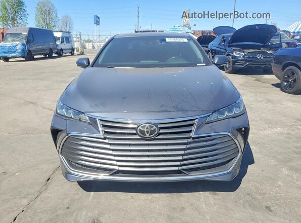4T1BZ1FBXKU002892 2019 TOYOTA AVALON Gray წინა ხედი