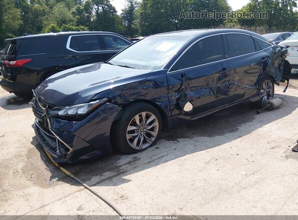 4T1BZ1FBXKU030272 2019 TOYOTA AVALON Синий Передняя левая четверть