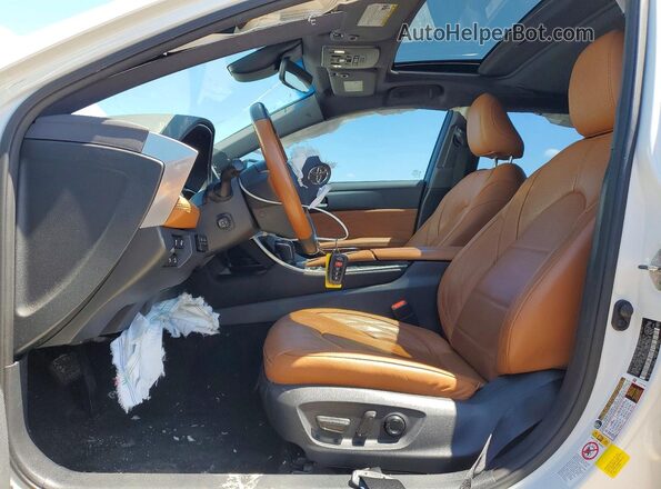 4T1BZ1FBXKU037576 2019 TOYOTA AVALON White Vista interior delantera