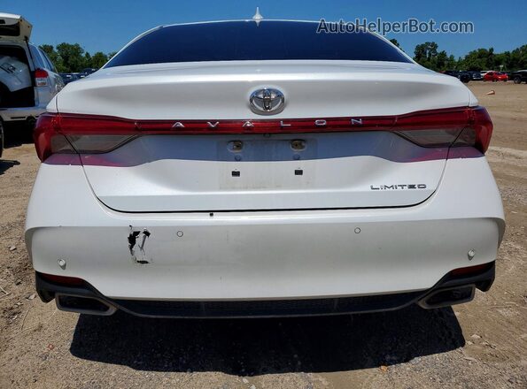 4T1BZ1FBXKU037576 2019 TOYOTA AVALON White Vista trasera