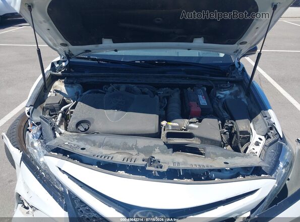 4T1BZ1HK2KU031476 2019 TOYOTA CAMRY Белый Вид сзади