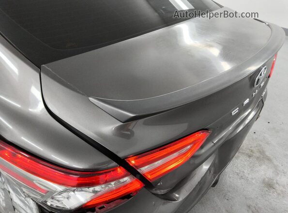 4T1BZ1HK5JU013729 2018 TOYOTA CAMRY Gray 