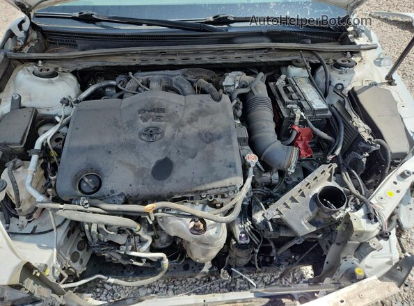 4T1BZ1HK5KU507381 2019 TOYOTA CAMRY Белый Вид задней части салона