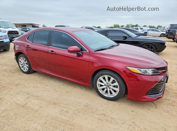4T1C11AK0LU303286 2020 TOYOTA CAMRY Burgundy Առջևի աջ