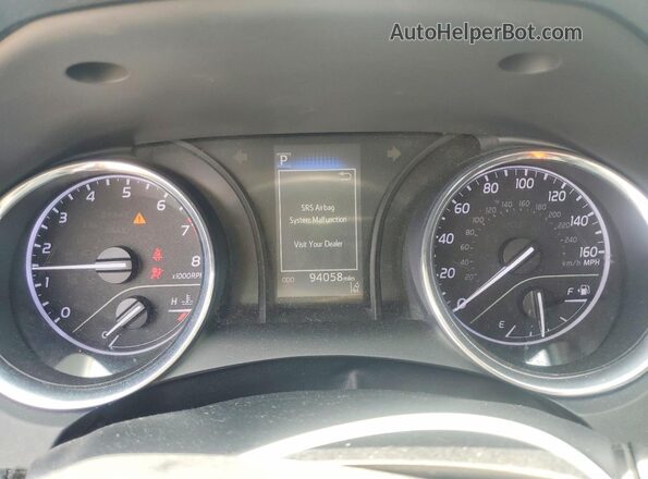 4T1C11AK0LU992150 2020 TOYOTA CAMRY Серый Вид щитка приборов