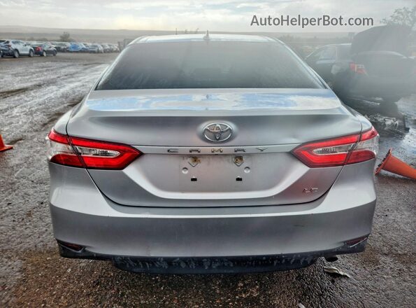 4T1C11AK1LU367319 2020 TOYOTA CAMRY Silver Rear view
