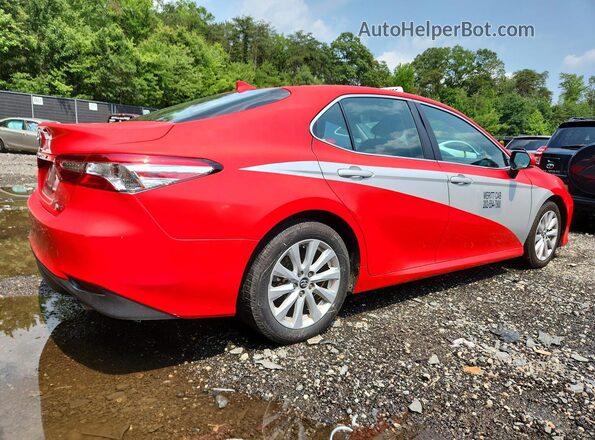 4T1C11AK2LU892485 2020 TOYOTA CAMRY Red Trasero derecho
