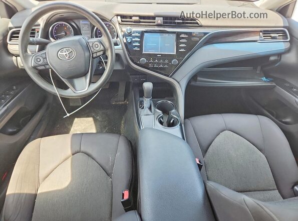 4T1C11AK2LU923671 2020 TOYOTA CAMRY Gray Առջևի վահանակի տեսք