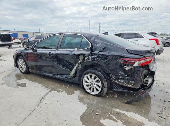 4T1C11AK2MU446807 2021 TOYOTA CAMRY Черный Задняя левая четверть