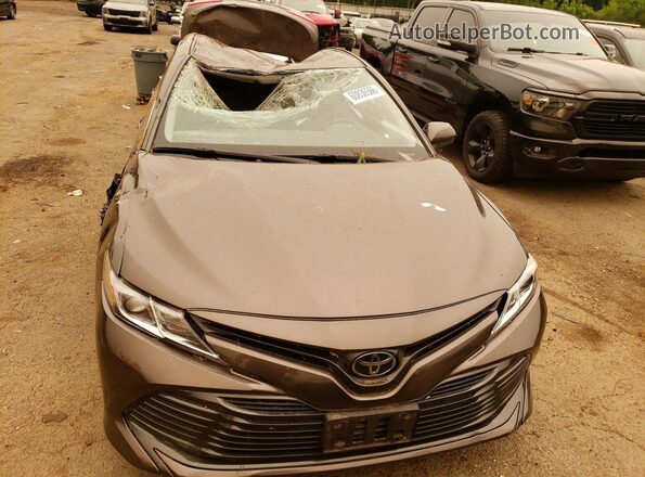 4T1C11AK3LU871807 2020 TOYOTA CAMRY Brown Դիմացի տեսք